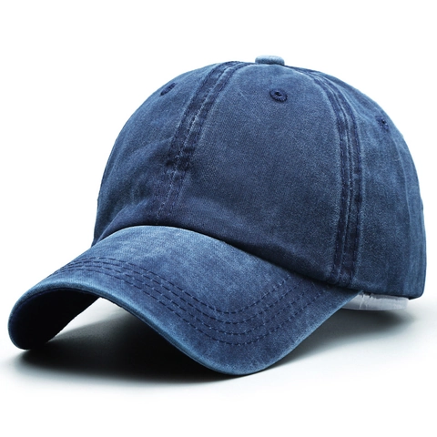 Gorra De Béisbol De Algodón Lavado Vintage Estilo Desgastado Color Sólido Ajustable Sombrero De Papá Protección Solar Hombres Mujeres