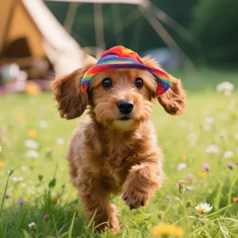 Pet Baseball Kappe Hund Sonnenhut Mit Ohrlöchern Verstellbar Canvas Gestreift Blumig Sommer Outdoor Für Kleine Hunde Katzen