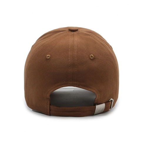 Gorra De Béisbol Clásica De Algodón Bordado Logo Escudo Hebilla De Metal Ajustable Protección Solar Sombrero Unisex
