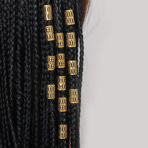 Dreadlock Haarringe Hohle Metall Flechtmanschetten Verstellbarer Haarschmuck Für Zöpfe DIY Deko Accessoires