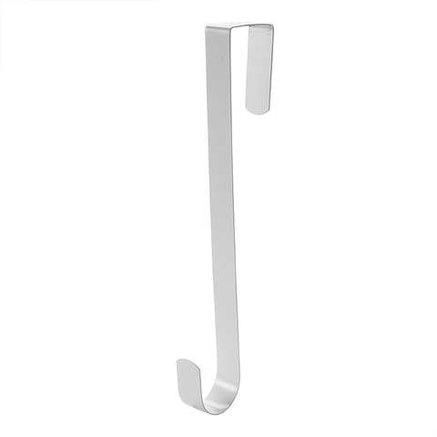 Over The Door Hook Metal Hanger For Christmas Wreaths Clothes Towel Coat Organization Elk Shape Decorative Storage
