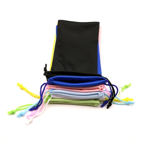 Custodia Per Occhiali Da Sole In Microfibra Sacchetto Con Coulisse Morbida Protettiva Per Occhiali