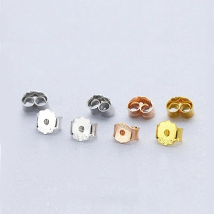 925 Sterling Silver Butterfly Earring Backs Clutches Earring Findings For DIY Jewelry Making Hypoallergenic Secure Backings