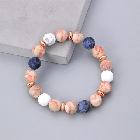 Natuursteen Kralen Armband Aromatherapie Etherische Olie Diffuser Healing Yoga Sieraden Unisex Elastisch
