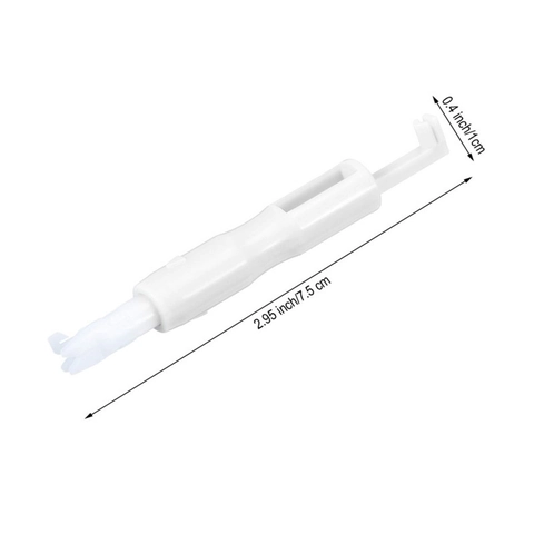 Enhebrador Automático E Insertador De Agujas Herramienta De Plástico Para Máquina De Coser Accesorio De Enhebrado Simple Útil