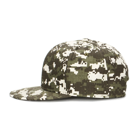Cappello Da Baseball Mimetico Digitale Cotone Visiera Piatta Snapback Hip Hop Stile Tattico