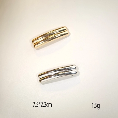 Mollette Per Capelli In Metallo Minimaliste Lega Di Zinco Geometrico Elegante Fiocco Cuore Stella Forcine Per Capelli Per Donne