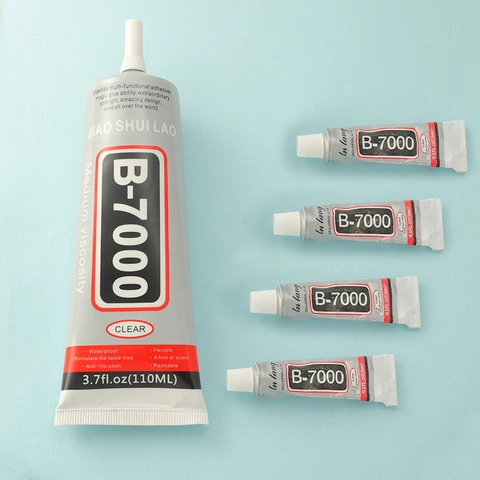 B7000 Multipurpose Adhesive Glue Clear Medium Viscosity Waterproof Flexible For Jewelry Making DIY Crafts Rhinestone Repair