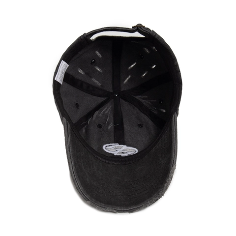 Distressed Gewassen Katoenen Baseballpet Vintage Gaten Borduursel Zonbescherming Verstelbare Hoed Mannen Vrouwen