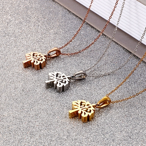 Lebensbaum Anhänger Halskette Edelstahl Hohl Rund Charm Verstellbare Gliederkette Modeschmuck Für Damen