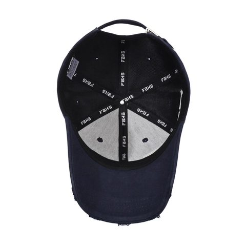 Distressed Cotton Baseball Cap Embroidered Letters FBXS Outdoor Sunshade Casual Streetwear Adjustable For Men Women