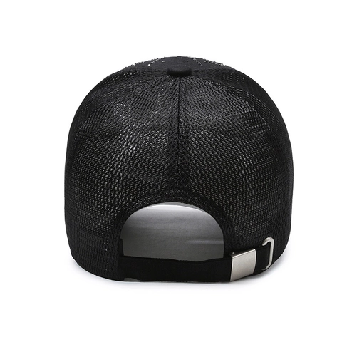 Strass Buchstaben Baseballkappe Atmungsaktive Mesh Trucker Hat Verstellbare Sonnenschutz Outdoor Mode Damen Herren