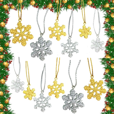 Sneeuwvlok Bedeltjes Glitter Hars Goud Zilver DIY Kerst Winter Sieraden Maken Knutselaccessoires