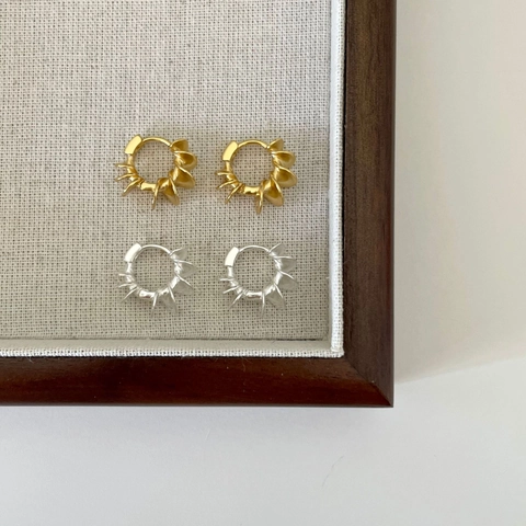 925 Sterling Silver Twisted Hoop Earrings For Women Minimalist Spiral U-Shaped Geometric Ear Studs INS Style Jewelry