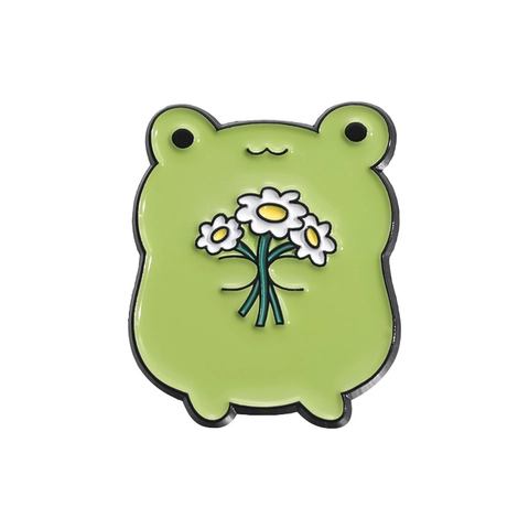 Süße Cartoon Tier Emaille Anstecknadeln Zinklegierung Kawaii Faultier Biene Frosch Gans Igel Brosche Für Rucksack Jacke