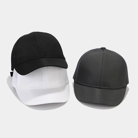 Honkbalpet Korte Rand Ademend Mesh Sneldrogend Wafelstructuur Zonbescherming Outdoor Trucker Pet Unisex