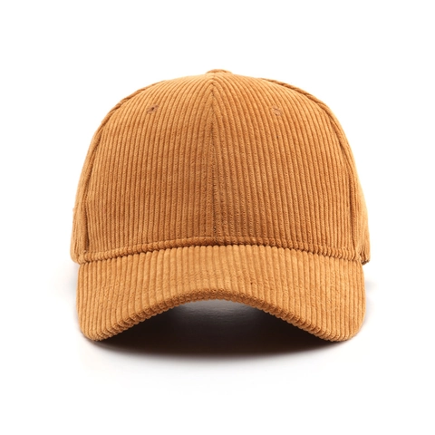 Corduroy Baseball Cap For Women Men Retro Solid Color Adjustable Curved Brim Sun Hat Outdoor Casual Warm Cotton Dad Hat