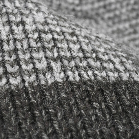 Winter Gebreide Beanie Muts Warm Fleece Gevoerd Synthetisch Konijnenbont Color Block Outdoor Winddicht Voor Heren Dames