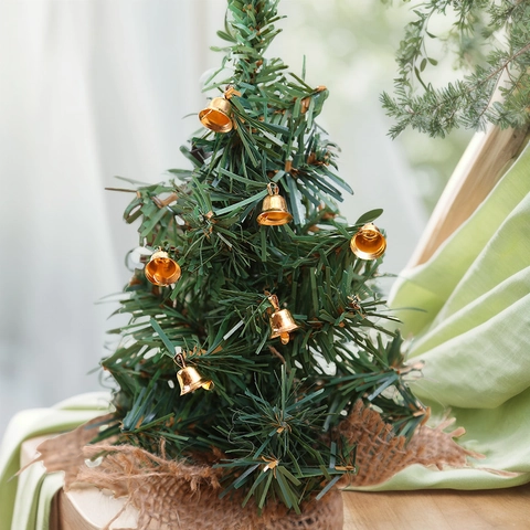 Mini Campanellini In Metallo Dorato Ornamenti Appesi Per Albero Di Natale Decorazione Per Feste Accessori Per Fai Da Te