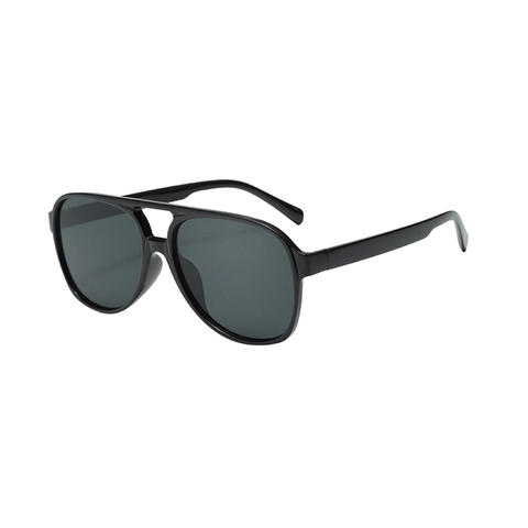 Mode Pilotenbrille Für Damen Herren Doppelsteg Großer Rahmen PC Brille Retro Schildpatt UV400 Schutz Outdoor Sport Sonnenbrille
