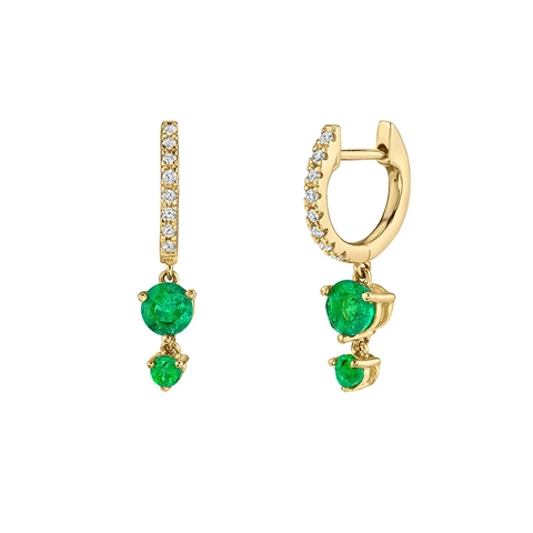 Pendientes Colgantes De Circón De Estilo Francés Vintage Y Ear Cuffs Mujeres Cobre Chapado En Oro Real Joyería De Lujo