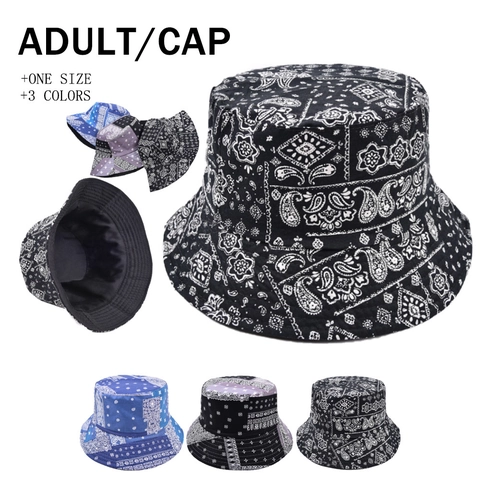 Fischerhut Baumwolle Paisley Bandana Muster Patchwork Sonnenschutz Outdoor Streetwear Mode Für Unisex Erwachsene