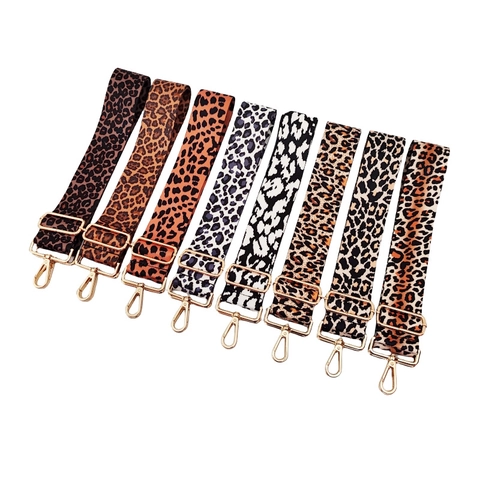 Tracolla per Borsa da Donna con Stampa Leopardata Ricambio Regolabile Ampia Tracolla per Borse a Mano e Tracolla Accessori Moda