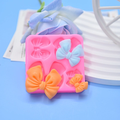 Strik Siliconen Vorm Voor Fondant Chocolade Bakken Taart Decoreren DIY Hars Lint Vorm Flexibel