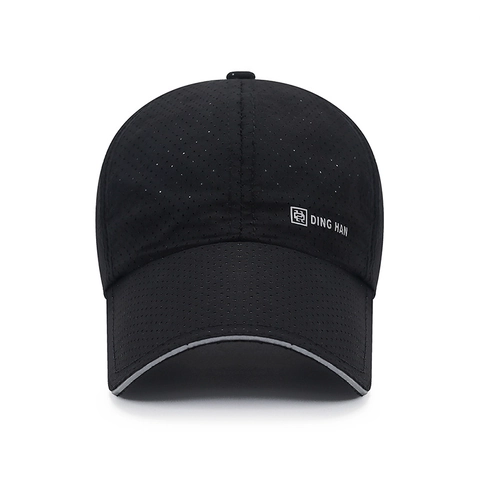 Lichtgewicht Sneldrogende Honkbalpet Polyester Mesh Ademend Reflecterend Outdoor Sport Zonnehoed Verstelbaar