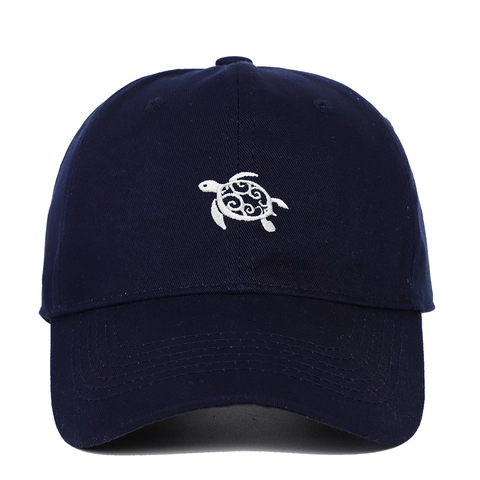 Sea Turtle Stickerei Baseballkappe Baumwolle Verstellbar Casual Outdoor Sonnenschutz Dad Hat Für Herren Damen