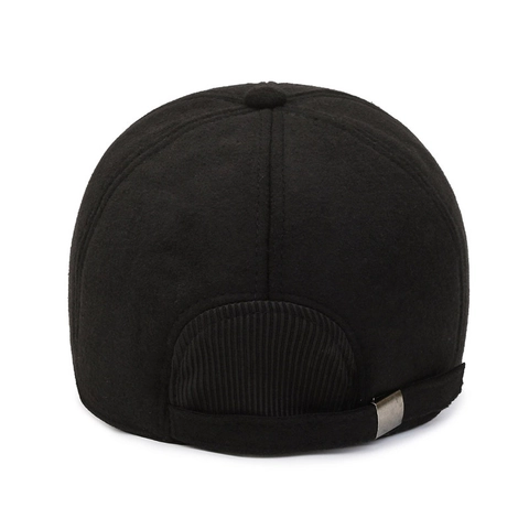 Gorra De Béisbol Invierno Hombre Cálida Forro Polar Lana Con Orejeras Resistente Al Viento Ajustable Personas Mayores