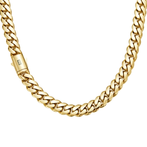 Goldbeschichteter Edelstahl Schmuck