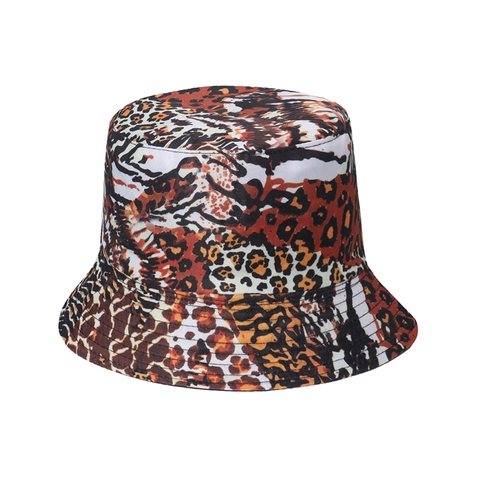 Wendbarer Fischerhut Polyester Sonnenschutz Outdoor Lässig Bedruckt Tier Blumen Grafik Für Damen Herren