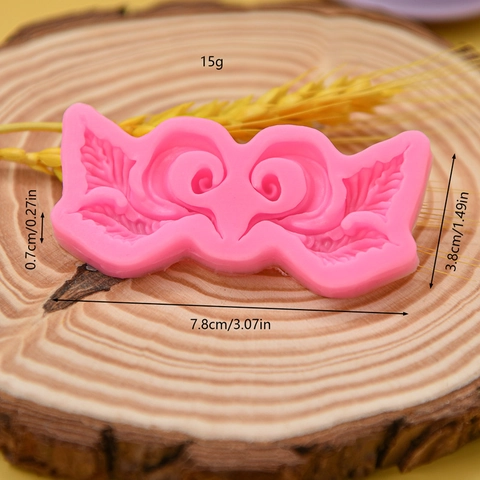 Europäische Relief Blumen Rebe Blatt Silikon Fondantform Kuchenrand Dekoration Backwerkzeug Schokolade Bastelton Handwerk