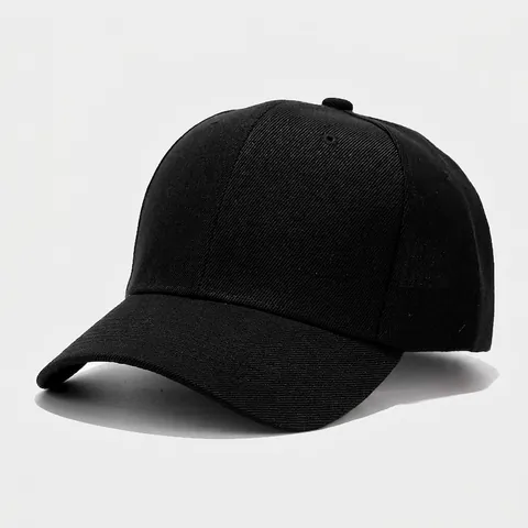 Unisex Baseball Cap Solid Color Cotton Twill Adjustable Strap Back Sun Protection Curved Brim Casual Minimalist Sport Hat