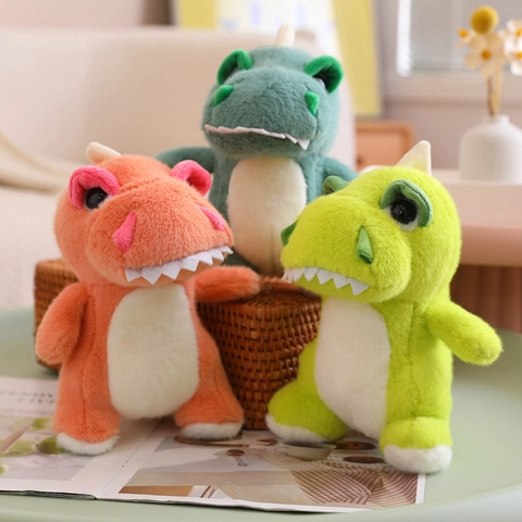 Giocattolo Di Peluche Dinosauro Animale Di Peluche Morbido Tirannosauro Triceratopo Bambola Del Fumetto Regalo Di Compleanno Per Bambini Decorazione Della Casa