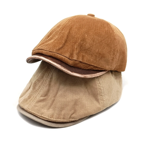Gorra Plana De Pana Vintage Sombrero Ivy Retro Con Ala De Cuero Ajustable Estilo Británico Boina Para Hombres Y Mujeres