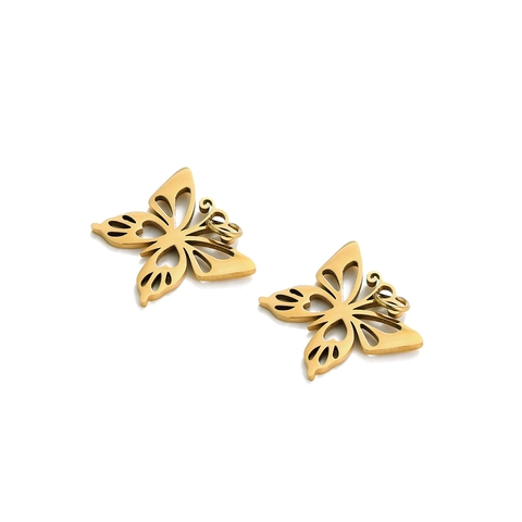 Ciondoli Insetti In Acciaio Inossidabile Farfalla Ape Libellula Coccinella Charms DIY Collana Bracciale Accessori Gioielli