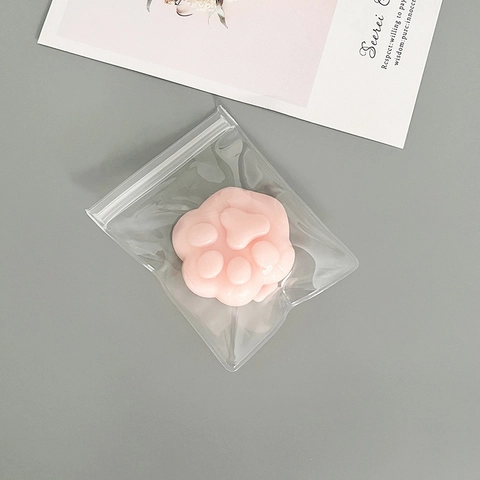 Transparent Frosted EVA Jewelry Storage Ziplock Bag Dustproof Oxidation Resistant Small Accessories Packaging Protective Pouch