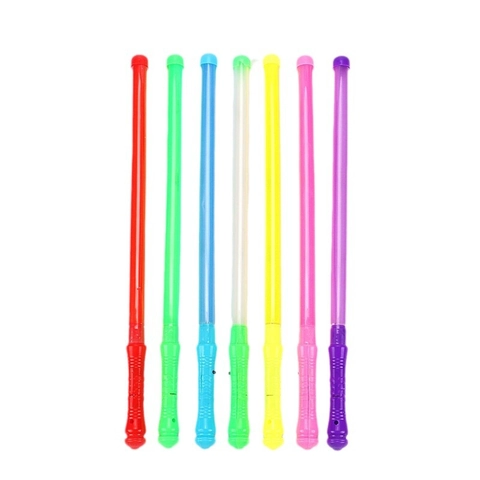 LED Glow Stick Colorful Flashing Light Up Stick Concert Cheering Prop Plastic Party Glow Wand Night Event Toy
