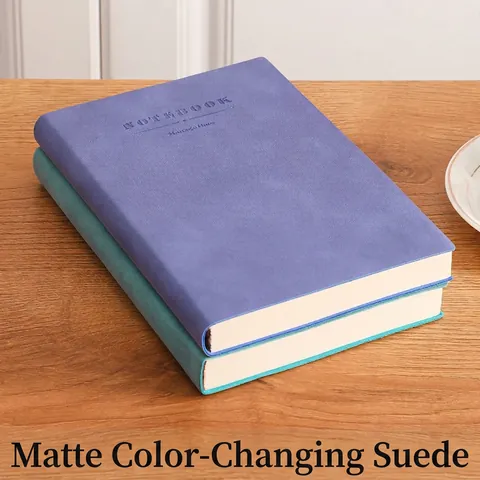 Professional Business Notebook Soft PU Leather Cover Thick Dowling Paper Office Meeting Journal Time Management Simple