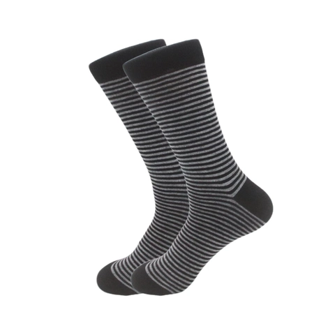 Men Crew Socks Cotton Blend Argyle Geometric Pattern British Business Casual Breathable Soft Mid Calf Hosiery