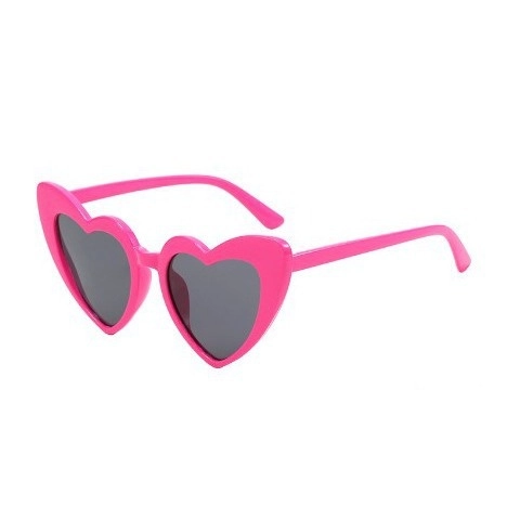 Heart Shaped Sunglasses UV400 Protection Glitter Rhinestones Retro Fashion Eyewear For Party Festival Women Girls