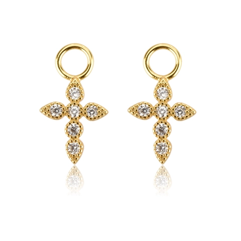 925 Sterling Silver Zircon Earrings Geometric Heart Bee Evil Eye Moon Snake Cross Drop Jewelry For Women Elegant Stylish