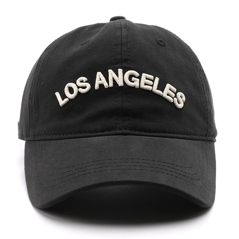 Baseball Cap Cotton Los Angeles Embroidery Sun Protection Adjustable Street Outdoor Fashion Unisex Sport Hat
