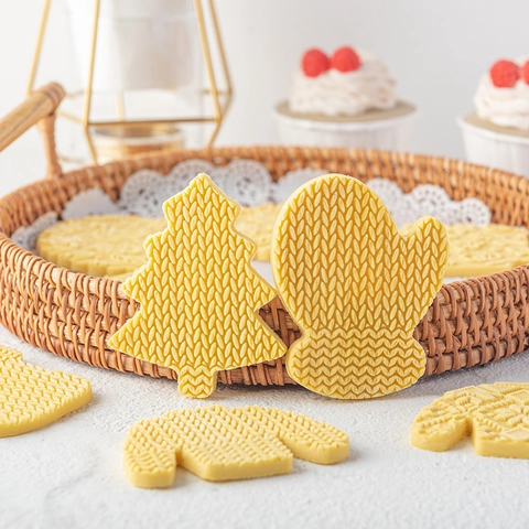 Rouleau À Pâtisserie Gaufré De Noël Bois De Hêtre Gravé Renne Flocon De Neige Pour Cuisson De Biscuits DIY Fondant
