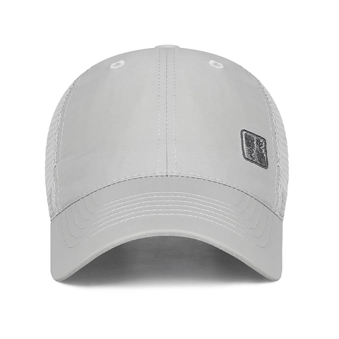 Casquette De Baseball En Filet Séchage Rapide Respirante Protection Solaire Sport De Plein Air Chapeau Ajustable