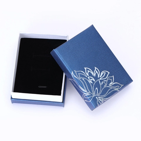 Organizzatore Regalo Gioielli Per Anello Collana Con Fiocco Nastro Pellicola PE Espositore Fluttuante Contenitore Elegante