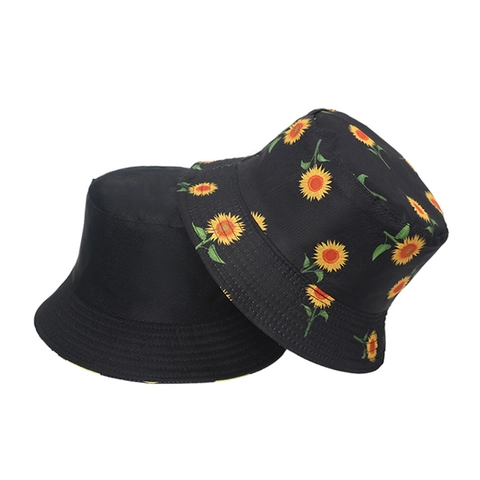 Gorro De Pescador Estampado Sombrero De Cubeta Poliéster Protección Solar Verano Exterior Moda Gráfico Para Adulto Unisex
