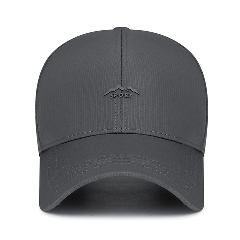 Heren Honkbalpet Sneldrogend Polyester Ademend Outdoor Zonbescherming Berglapje Verstelbare Sportpet